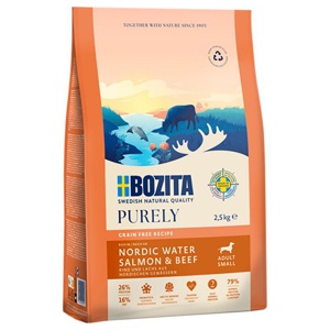 Bozita Dog Purely Adult Small Grain Free Lachs & Rind Produktbild