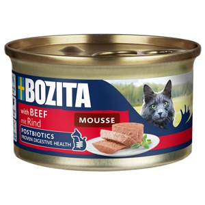Bozita Mousse Våtfoder till Katt med Nöt 85 g produkt bild