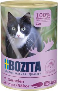 Bozita våtfoder på burk 6 x 400 g - Räkor paté produkt bild