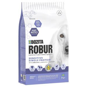 Bozita Robur Sensitive Single Protein Lamm & ris - 3 kg produkt bild