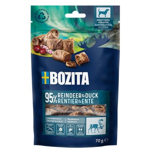 Bozita Snacks Meaty Bites Reindeer & Duck 70 g produkt bild
