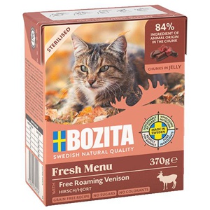 Bozita Sterilised Ren Bitar i gelé 370 g produkt bild