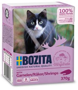 Bozita Tetra bitar i sås 6 x 370 g - Räkor produkt bild