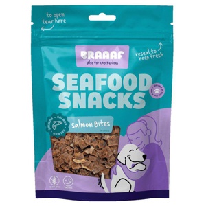 Braaaf Seafood Snacks mit Lachs Produktbild