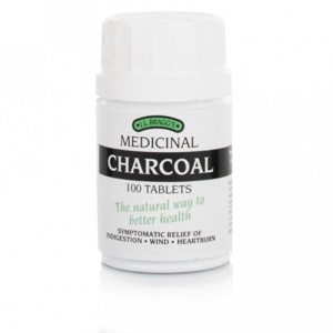 Braggs Medicinal Charcoal 100 Tablets product image