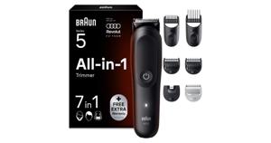 Braun Allt-in-One Series 5 7in1 Grooming Kit AIO5520 Svart produkt bild