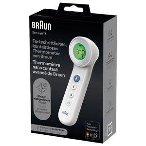 BRAUN BERÜHRUNGSFREI+Stirn Thermom.AgePrecis.weiß Produktbild