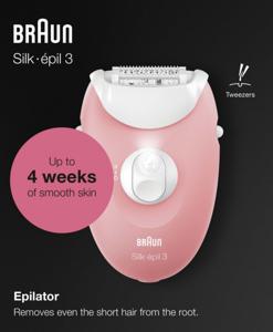 Depilator BRAUN Silk-épil 3 SES 3-176 produkt bild