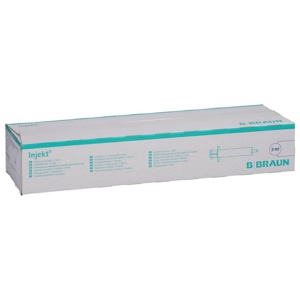 BRAUN INJEKT Spritze 2 ml LL zentrisch PVC-frei Produktbild