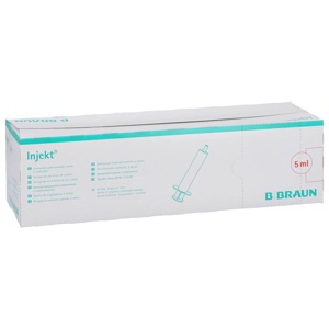 BRAUN INJEKT Spritze 5 ml Luer exzentrisch Produktbild
