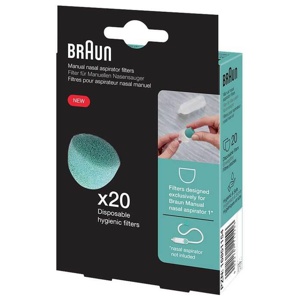 BRAUN MANUELLER Nasensauger Ersatz Hygienefilter Produktbild