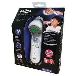 BRAUN NTF3000 no-touch & Stirnthermometer Produktbild