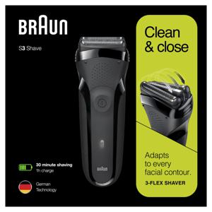 Braun Series 3 300 rakapparat Black produkt bild