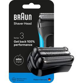 Braun Series 3 Kombipack 21 B neu Barberingshoved 1 hoved(er) Sort Rustfrit stål 18 måned(er) Braun Series 3 21 B produkt bild
