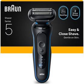 Braun Series 5 Elektrisk Rakapparat 52-B1000S Blå produkt bild