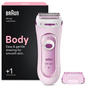 Braun Silk·épil Lady Shaver +1 tillbehör LS5100 Rosa produkt bild