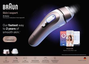 Braun Smart IPL Skin i·expert 2 Smarta Huvuden PL7211 produkt bild