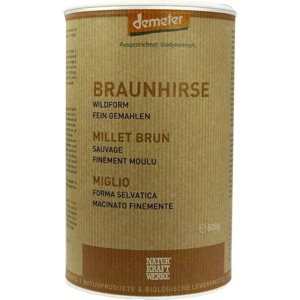 Braunhirse Bio Pulver, 500 g Pulver Produktbild