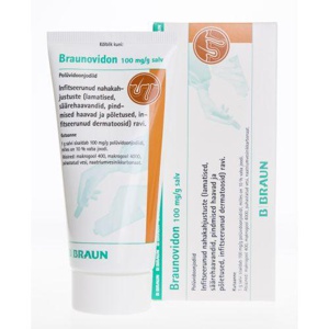 BRAUNOVIDON SALV 100MG/G 100 g toote pilt