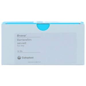 Brava barrierefilm servietter 30 stk produktbilde
