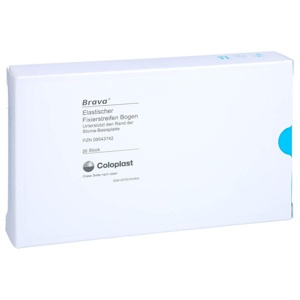 BRAVA elastischer Fixierstreifen gebogen 20 St Streifen Produktbild