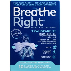 Breathe Right Næsestrips produktbillede