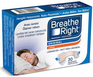 Breathe Right Näsplåster Original, 30 st