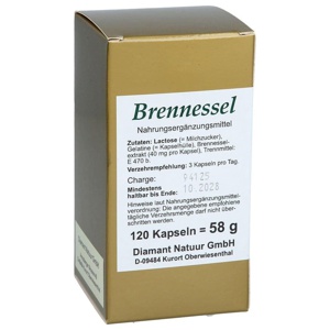 Brennessel Kapseln Produktbild