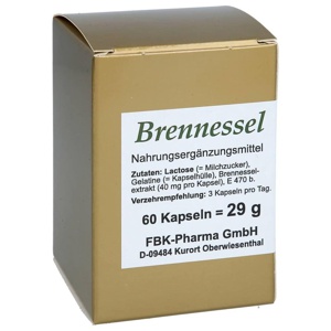 Brennessel Kapseln Produktbild