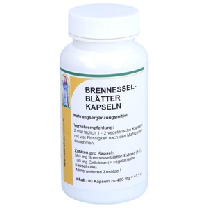 BRENNESSELBLÄTTER Extrakt Kapseln Produktbild