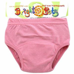 Bright Bots Potträningsbyxor Rosa Pastell L 1 st produkt bild