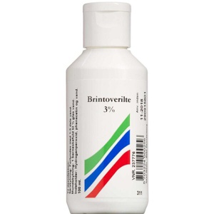 Brintoverilte 3 % opløsning S.A. 100 ml produktbillede