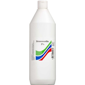 Brintoverilte 3 % opløsning S.A. produktbillede