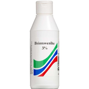Brintoverilte 3 % opløsning S.A. 250 ml produktbillede