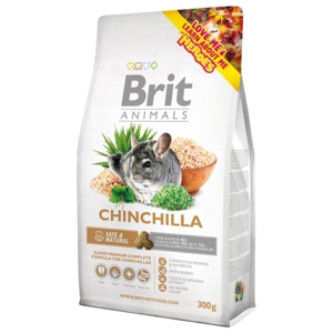 Allco Brit Animals Chinchilla komplett, 300 g premium chinchillafutter produkt bild