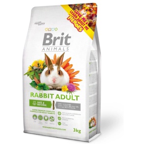 BRIT Animals foder för vuxna kaniner 3kg produkt bild