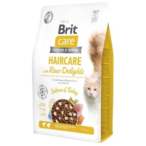 Brit Care Cat Adult Haircare with Raw Delights 2 kg produkt bild