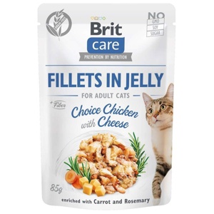 Brit Care Cat Adult Kyckling & Ost i Gelé 85 g produkt bild