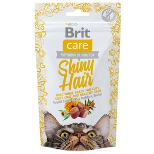 Brit Care Cat Snack Shiny Hair produkt bild