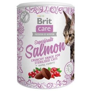 Brit Care Cat Snack Superfruits Salmon 100 g produkt bild