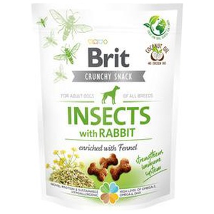 Brit Care Crunchy Cracker Insekter, Kanin & Fennikel produktbillede