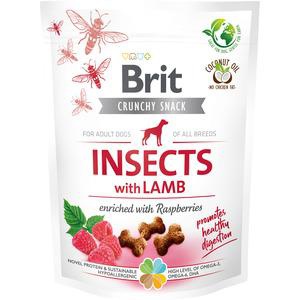 Brit Care Crunchy Cracker Insekter, Lam & Hindbær produktbillede