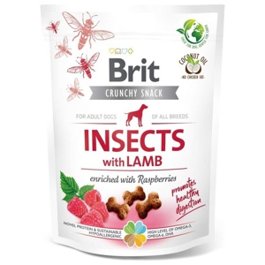 Brit Care Crunchy Snack Insects Lamb 200 g produkt bild