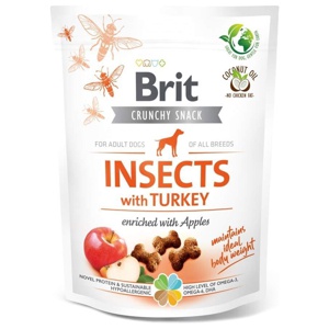 Brit Care Crunchy Snack Insects Turkey 200 g produkt bild