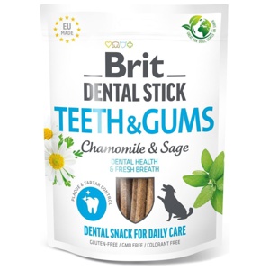 Brit Care Dental Stick Teeth & Gums Chamomile & Sage 7-pack produkt bild