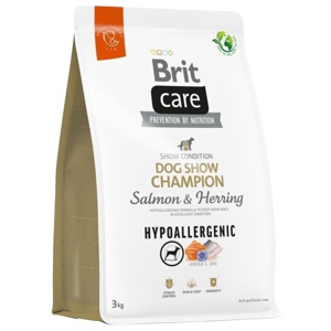 Brit Care Dog Adult Hypoallergenic Dog Show Champion Salmon & Herring (3 kg) produkt bild