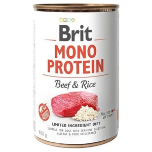 Brit Care Dog Adult Mono Protein Beef & Rice 400 g produkt bild