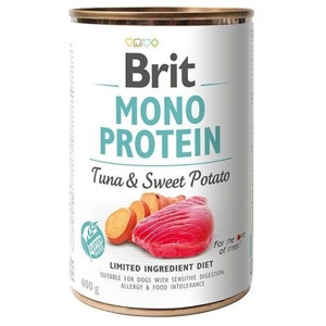 Brit Care Dog Adult Mono Protein Tuna & Sweet Potato 400 g produkt bild