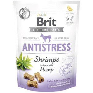 Brit Care Dog Functional Snack Antistress, rejer og hamp - 150 g produktbillede
