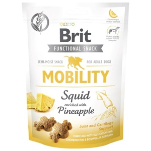 Brit Care Dog Functional Snack Mobility, blæksprutte & ananas - 150 g produktbillede